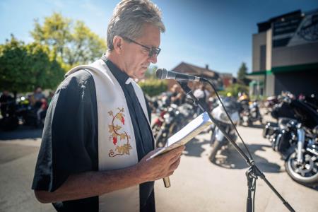 Štirinajsto moto žegnanje na Ravnah